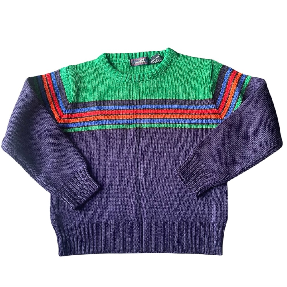 Carl Michaels Boys Size 7 Striped Sweater